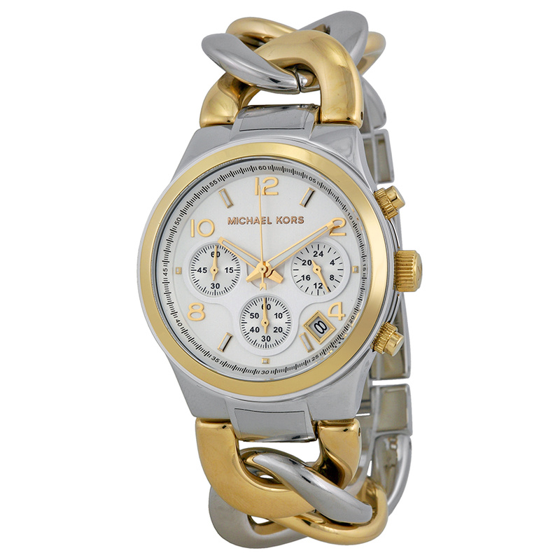 Zegarek MICHAEL KORS MK3199. Kwarcowy, Kolor biały. Kobieta.
