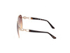 Okulary GUESS GU00158-6133F. Okulary przeciwsłoneczne, Kolor złoty. Kobieta.