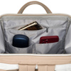 Damski plecak z tworzywa Peterson PTN BETA KHAKI-GRAY