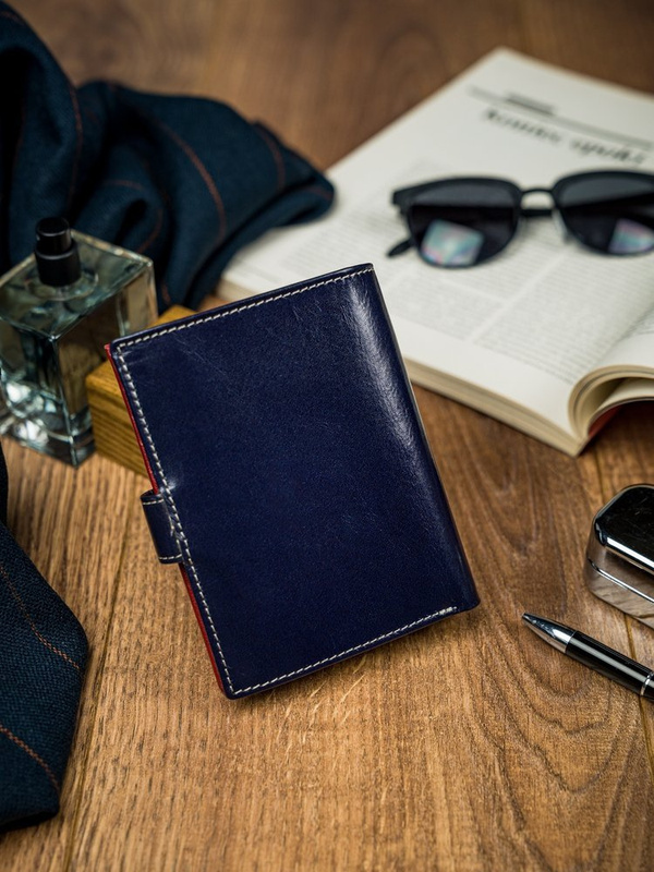 Portfel Skórzany Męski Elegancki RFID Skóra Naturalna Rovicky Duży