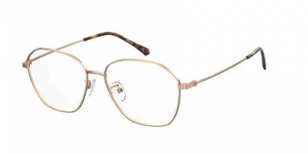 Okulary POLAROID PLDD425G06J. Okulary, Kolor złoty. Kobieta.