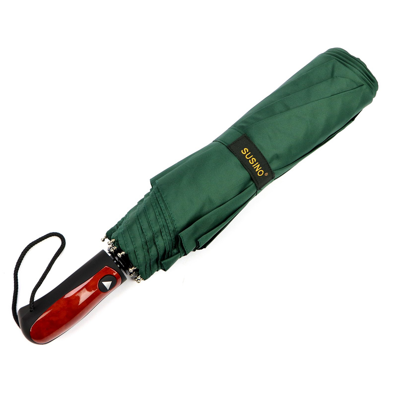 Gregorio mocny parasol automatyczny wytrzymały składany z rączką