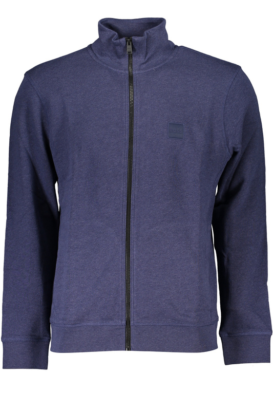 NIEBIESKA BLUZA MĘSKA Z ZAMKIEM HUGO BOSS