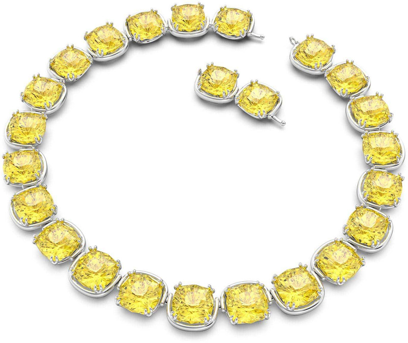 Biżuteria SWAROVSKI 5616522. Naszyjnik, Kolor żółty. Kobieta.