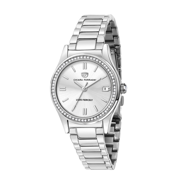 Zegarek CHIARA FERRAGNI R1953102505. Kwarcowy, Kolor srebrny. Kobieta.