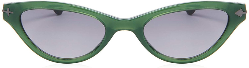 Okulary OPPOSIT TM-505S-03. Okulary przeciwsłoneczne, Kolor zielony. Kobieta.