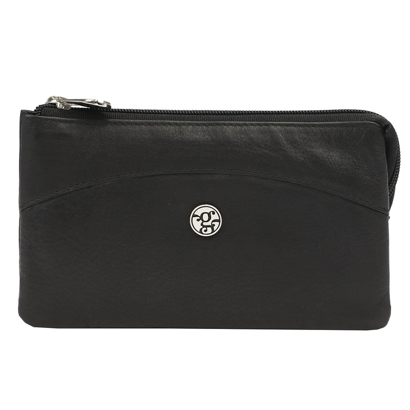 Gregorio damska portmonetka skóra naturalna duży portfel zasuwany