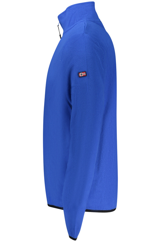 Norway 1963 M�SKA NIEBIESKA BLUZA Z ROZPINANYM NA ZAMEK