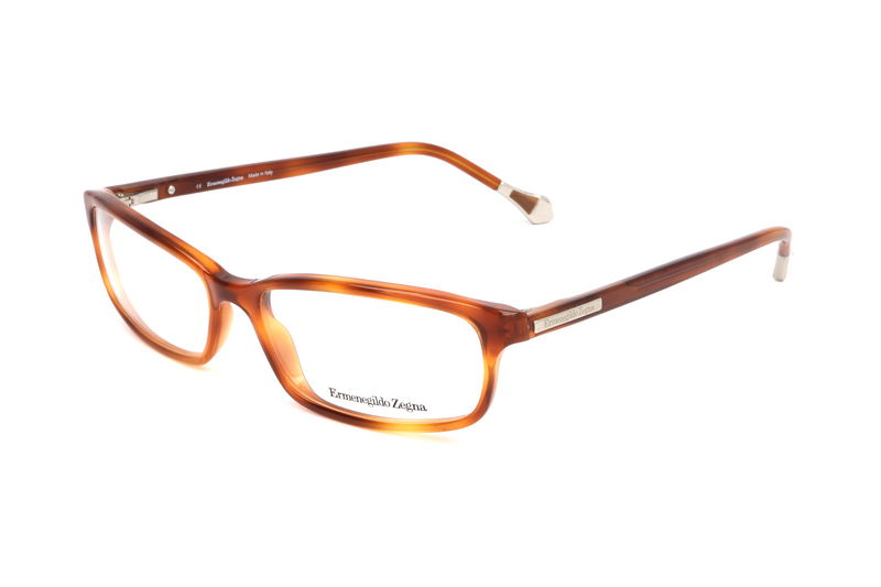 Okulary ERMENEGILDO ZEGNA VZ35380711. Okulary, Kolor brązowy. Unisex.