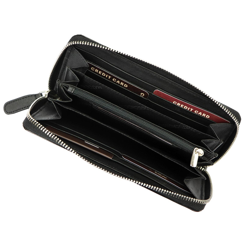 Mato Grosso duży portfel damski skóra naturalna portmonetka pojemna RFID