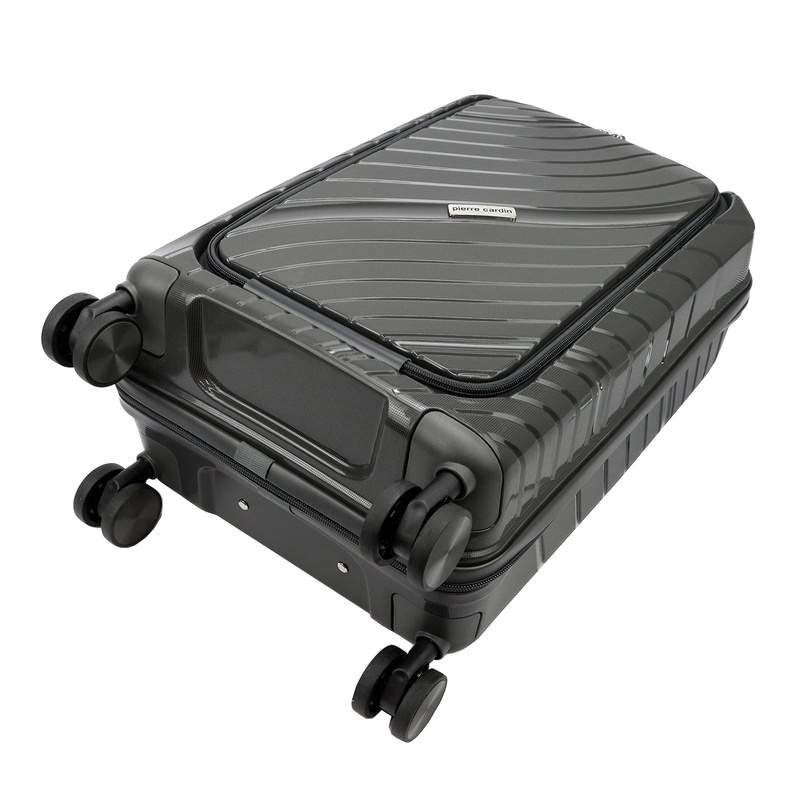 Pierre Cardin walizka na kółkach materiał ABS z zamkiem szyfrowym