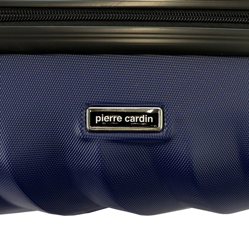 Mocna walizka damska z ABSu Pierre Cardin MED12 x3 Z