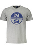 NORTH SAILS KOSZULKA Z KR�TKIM R�KAWEM M�SKA SZARA