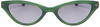 Okulary OPPOSIT TM-505S-03. Okulary przeciwsłoneczne, Kolor zielony. Kobieta.