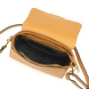 Luka damska listonoszka skóra naturalna torebka przez ramię z klapą