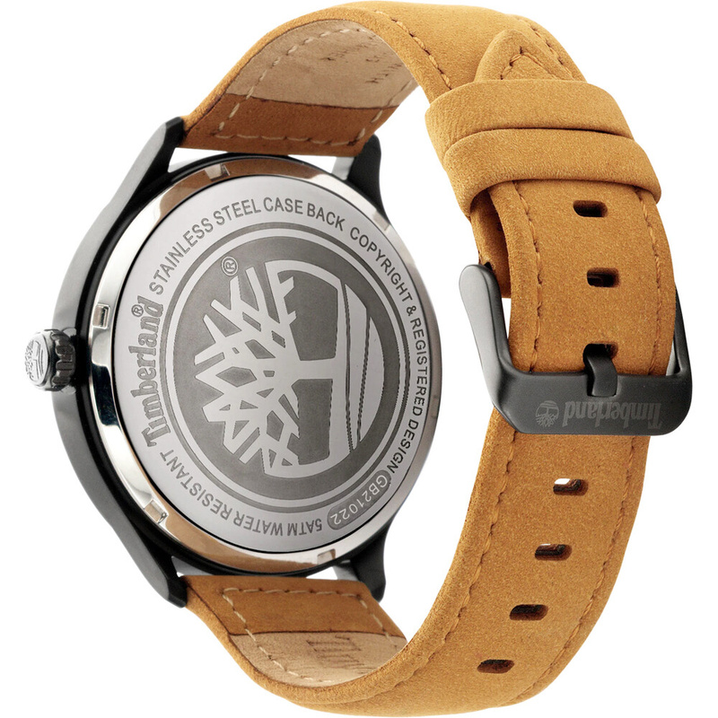 Zegarek TIMBERLAND TDWGB2102201. Kwarcowy, Kolor czarny. Mężczyzna.
