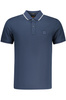 MĘSKA KOSZULKA POLO Z KRÓTKIM RĘKAWEM BOSS, NIEBIESKA