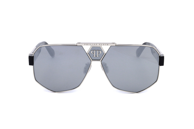 Okulary PHILIPP PLEIN SPP107M-523X. Okulary przeciwsłoneczne, Kolor czarny. Mężczyzna.