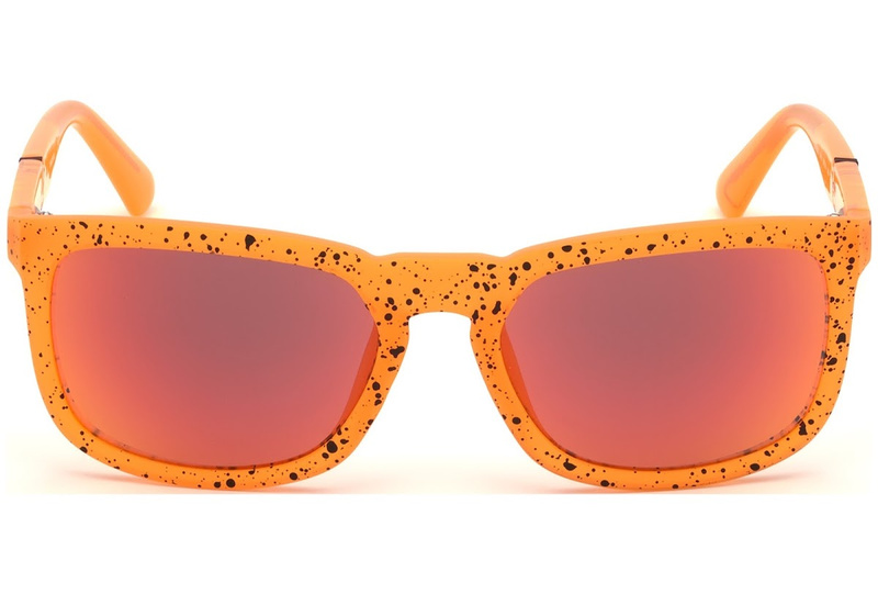 Okulary DIESEL DL02625644U. Okulary przeciwsłoneczne, Kolor pomarańczowy. Unisex.