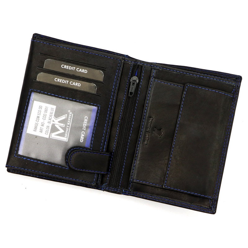 Skórzany męski portfel Money Kepper CDD 5601 REBEL VINTAGE