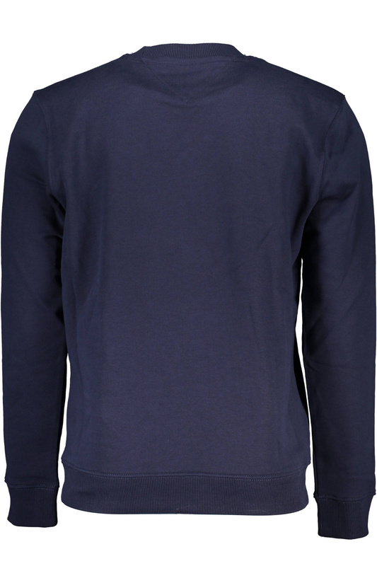 NIEBIESKA BLUZA MĘSKA TOMMY HILFIGER BEZ ZAMKA