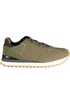 Brązowe sneakersy męskie GAS Gam 623600 – czarne detale