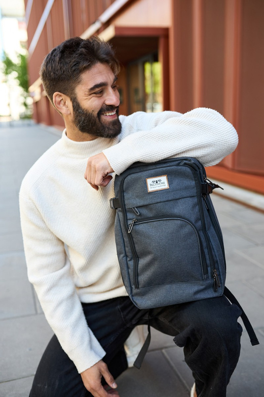 Plecak torba mały bagaż pojemny do samolotu kabinówka lotnicza Beltimore niebieski TOK-T