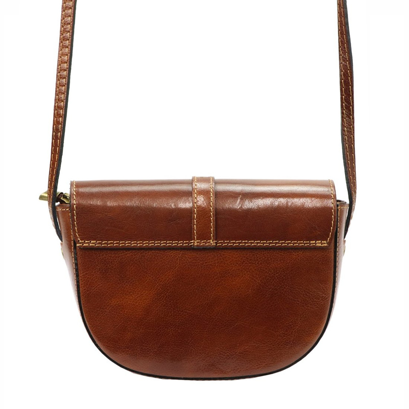 Gregorio damska listonoszka skóra naturalna torebka przez ramię z kieszenią