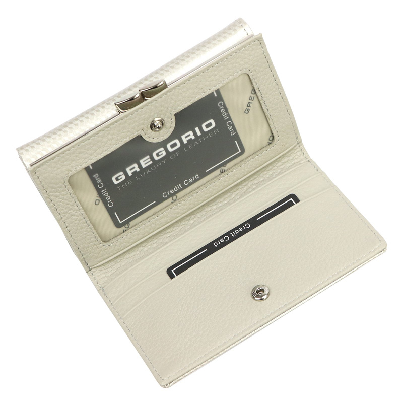 Pojemny damski portfel elegancki marki Gregorio