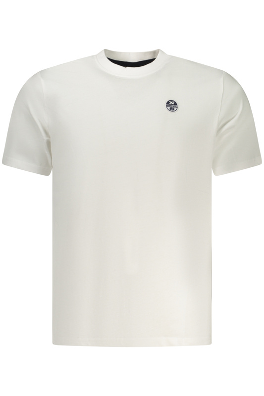 NORTH SAILS M�SKA KOSZULKA Z KR�TKIM R�KAWEM W KOLORZE BIA�YM