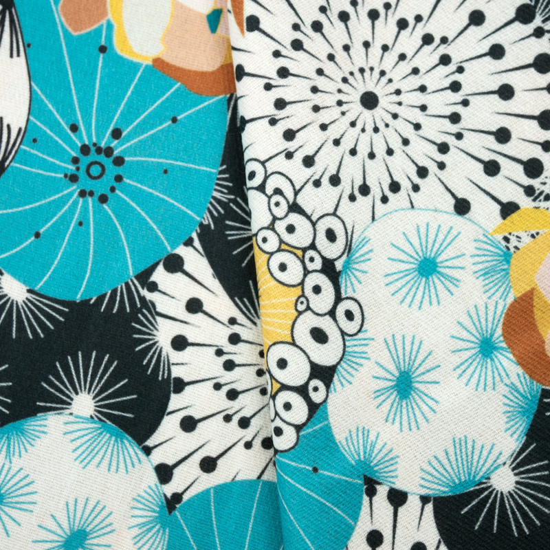 Szal Floral Abstract