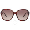 Okulary GUESS GF6180-5652F. Okulary przeciwsłoneczne, Kolor brązowy. Kobieta.
