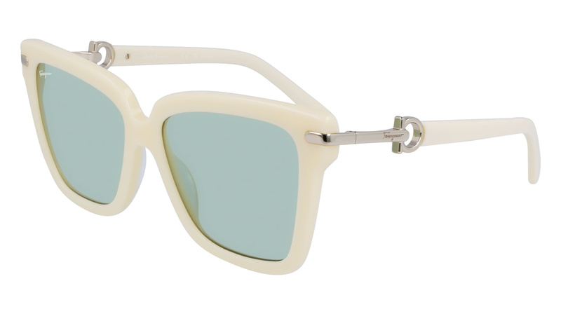Okulary FERRAGAMO SF1085S571610. Okulary przeciwsłoneczne, Kolor szary. Kobieta.