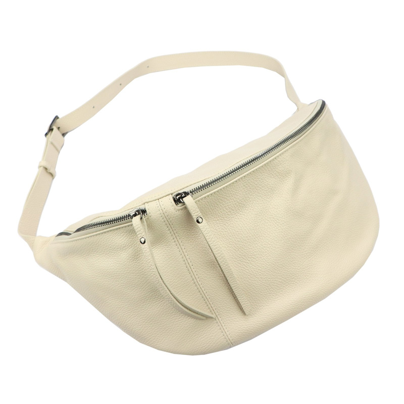 Luka listonoszka damska skóra naturalna saszetka przez ramię z kieszenią