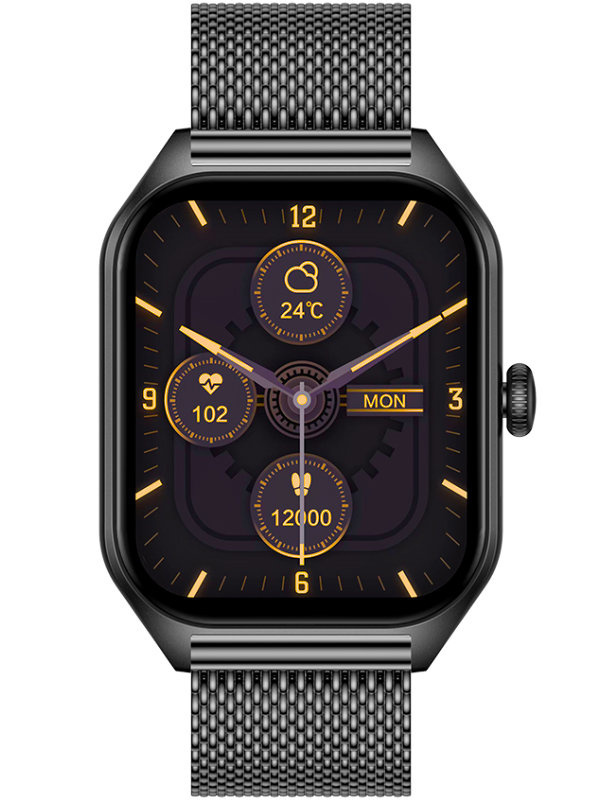 SMARTWATCH UNISEX Rubicon RNCF03 - ROZMOWY BLUETOOTH, ALWAYS ON DISPLAY (sr049a)