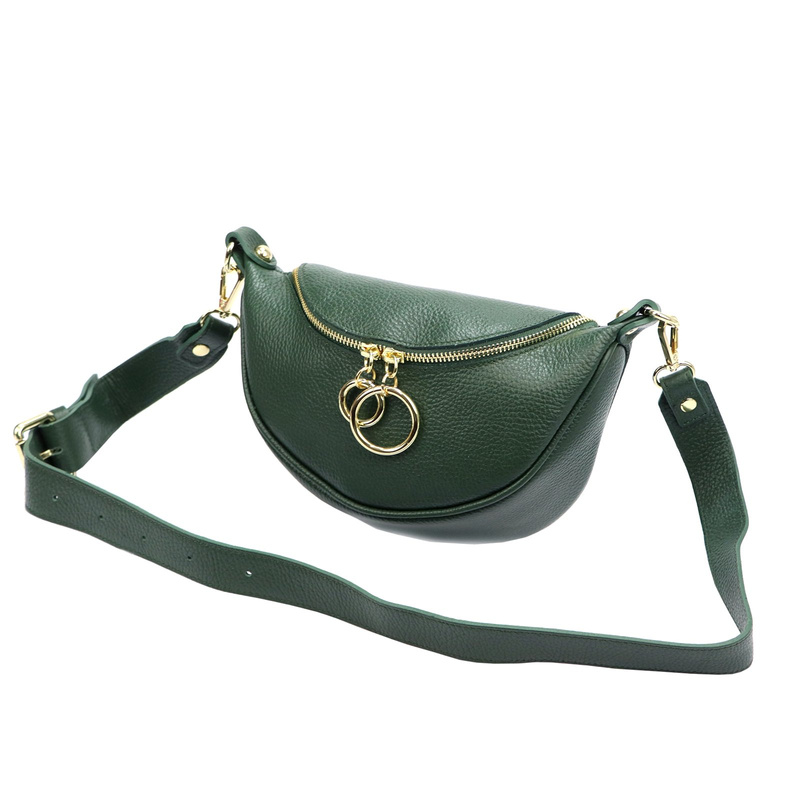 Vera Pelle damska listonoszka skóra naturalna torebka przez ramię miejska