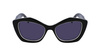 Okulary KARL LAGERFELD KL6127S521800. Okulary przeciwsłoneczne, Kolor czarny. Kobieta.
