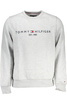 SZARA BLUZA MĘSKA TOMMY HILFIGER BEZ ZAMKA