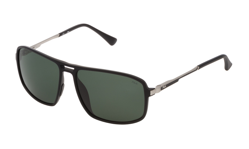 Okulary FILA SF9329-58U28P. Okulary przeciwsłoneczne, Kolor czarny. Mężczyzna.