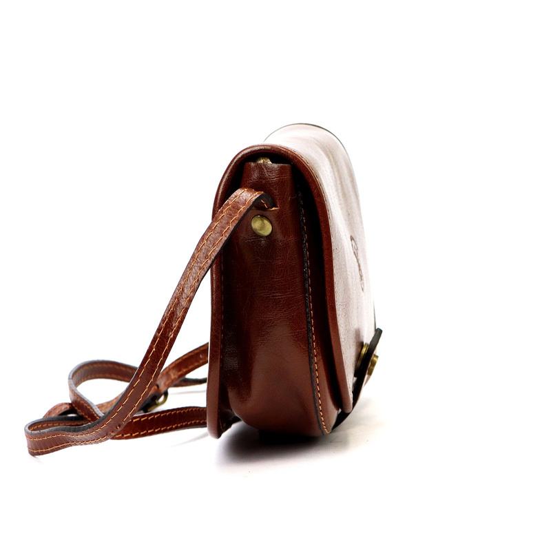 Florence Torebka Skórzana Damska Listonoszka Na Ramię Przez Ramię