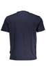 NIEBIESKI T-SHIRT MĘSKI NAPAPIJRI Z KRÓTKIM RĘKAWEM