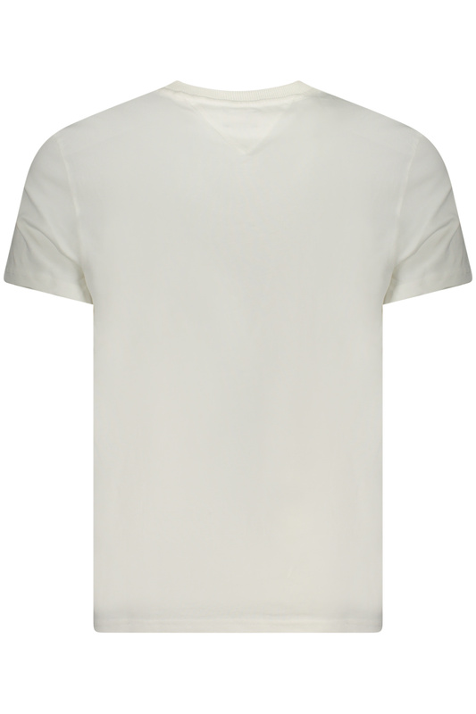 TOMMY HILFIGER KOSZULKA Z KR�TKIM R�KAWEM M�SKA BIA�A