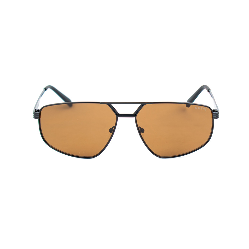 Okulary GUESS GF00044-6102E. Okulary przeciwsłoneczne, Kolor czarny. Mężczyzna.