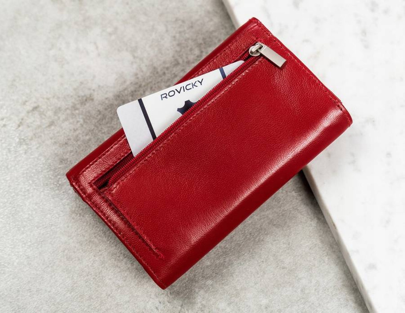 Podłużny damski klasyczny portfel od 4U Cavaldi