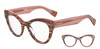 Okulary MISSONI MIS-0065-ONS. Okulary, Kolor Havan nud. Kobieta.