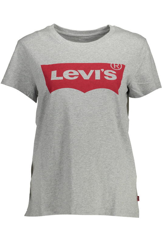 KOSZULKA Z KRÓTKIM RĘKAWEM LEVI'S DAMSKA SZARA