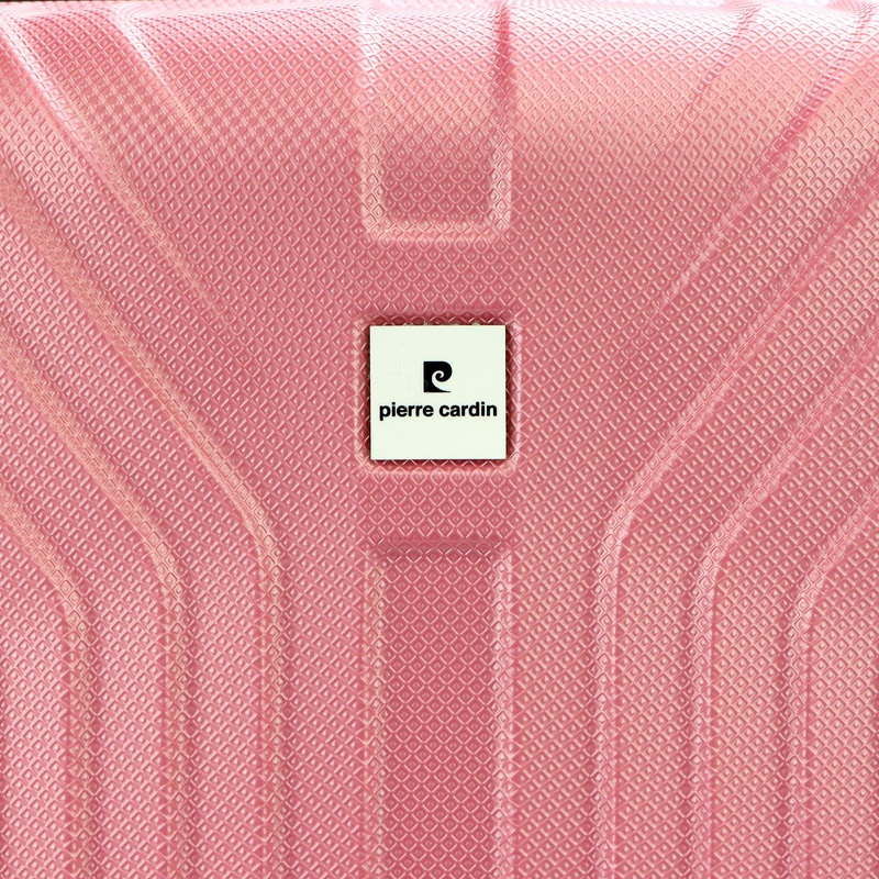 Mocna walizka damska z ABSu Pierre Cardin ISTANBUL MED10 x3 Z