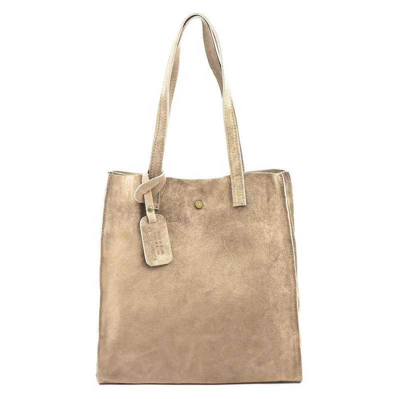 skóra zamsz Damski torebki skórzane Luka 25-041