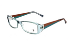 Okulary TODS TO5011087. Okulary, Kolor turkusowy. Kobieta.