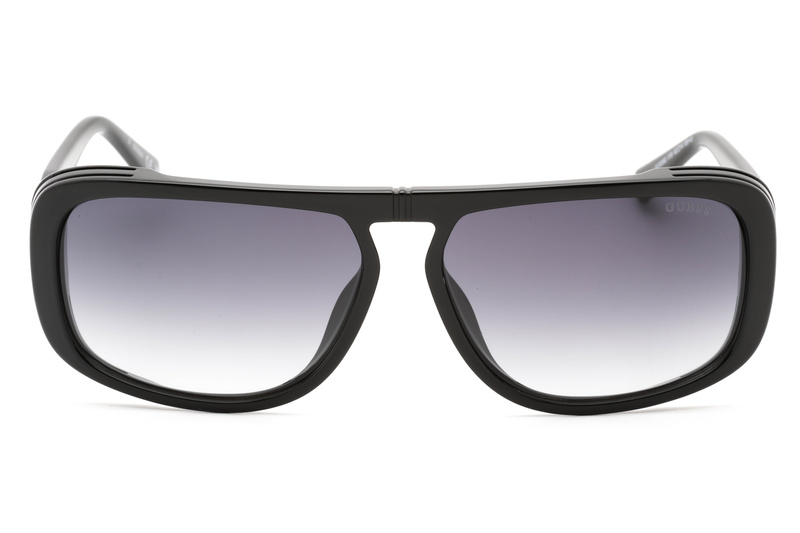 Okulary GUESS GU00082-01B. Okulary przeciwsłoneczne, Kolor czarny. Mężczyzna.